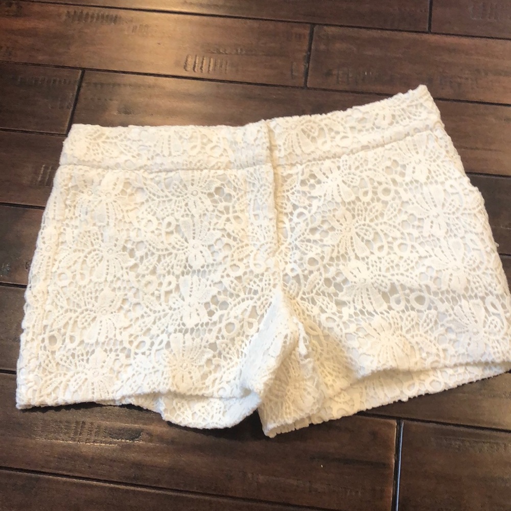 Lace shorts